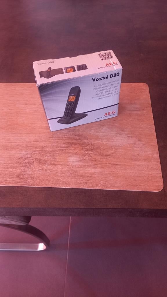 AEG Voxtel D80 draadloze telefoon, Ophalen of Verzenden, Nieuw