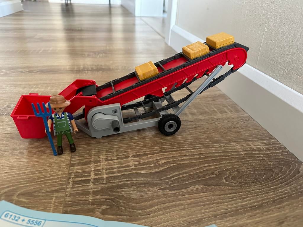 Playmobil - 6132 - Hooi transportband, Kinderen en Baby's, Speelgoed | Playmobil, Ophalen, Zo goed als nieuw