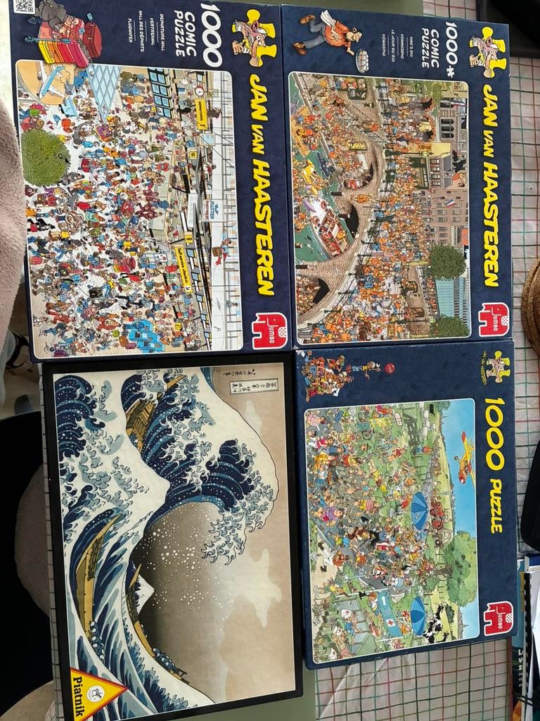 Puzzels, Ophalen, Gebruikt