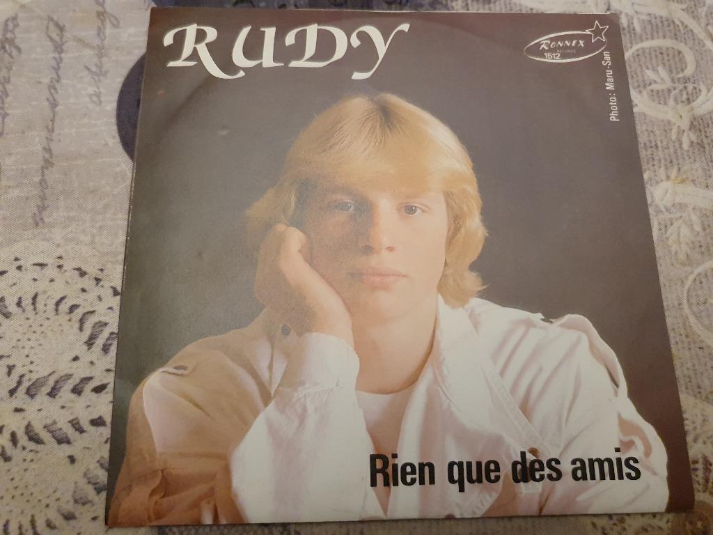 Dique vinyl 45 tours Rudy pour toi, Cd's en Dvd's, Ophalen of Verzenden, Zo goed als nieuw