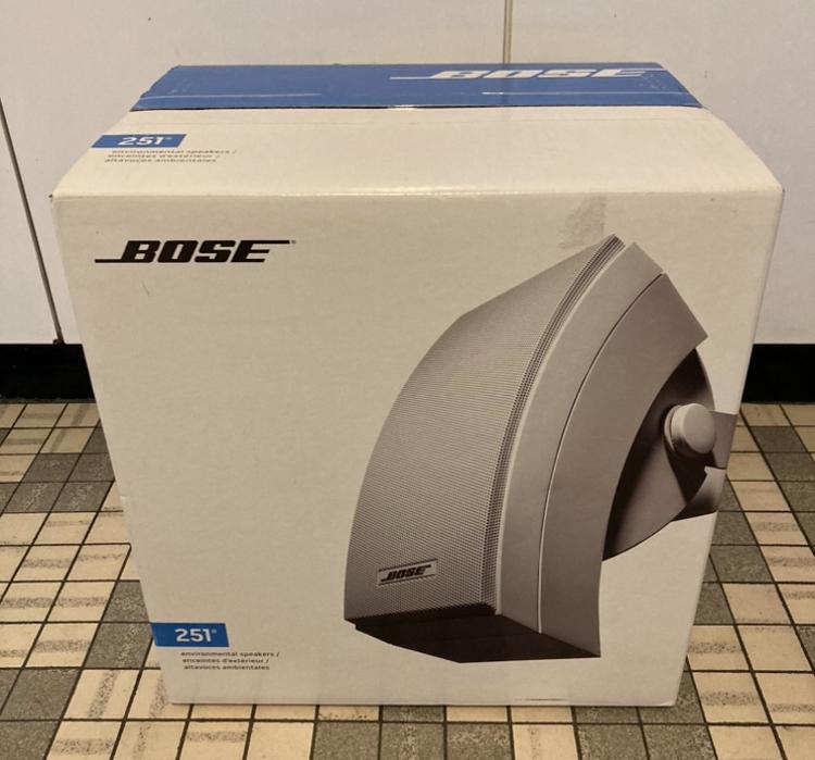 bose 251 outdoor speakers witte nieuw in ongeopend doos, Enlèvement, Comme neuf, Bose
