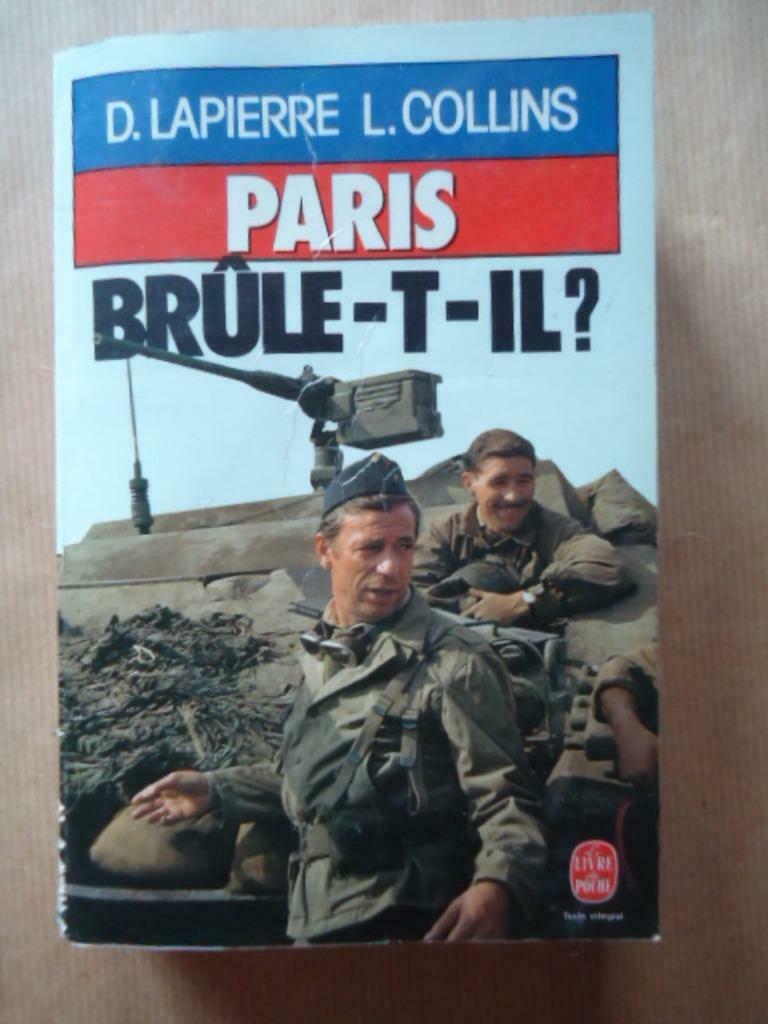 D. LAPIERRE L. COLLINS PARIS BRÛLE-T-IL?, Ophalen of Verzenden, Gelezen, Algemeen