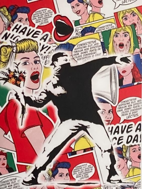 Brain Roy: unieke voorbeeldige lithografie