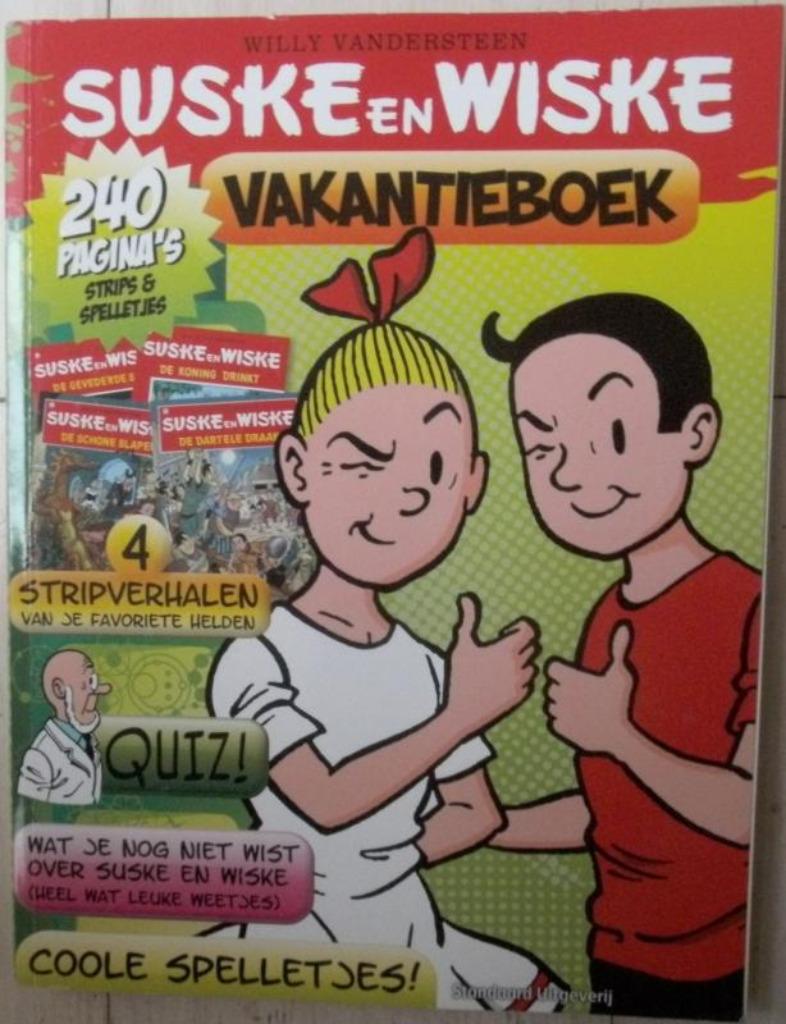Suske en Wiske Vakantieboeken, Enlèvement ou Envoi
