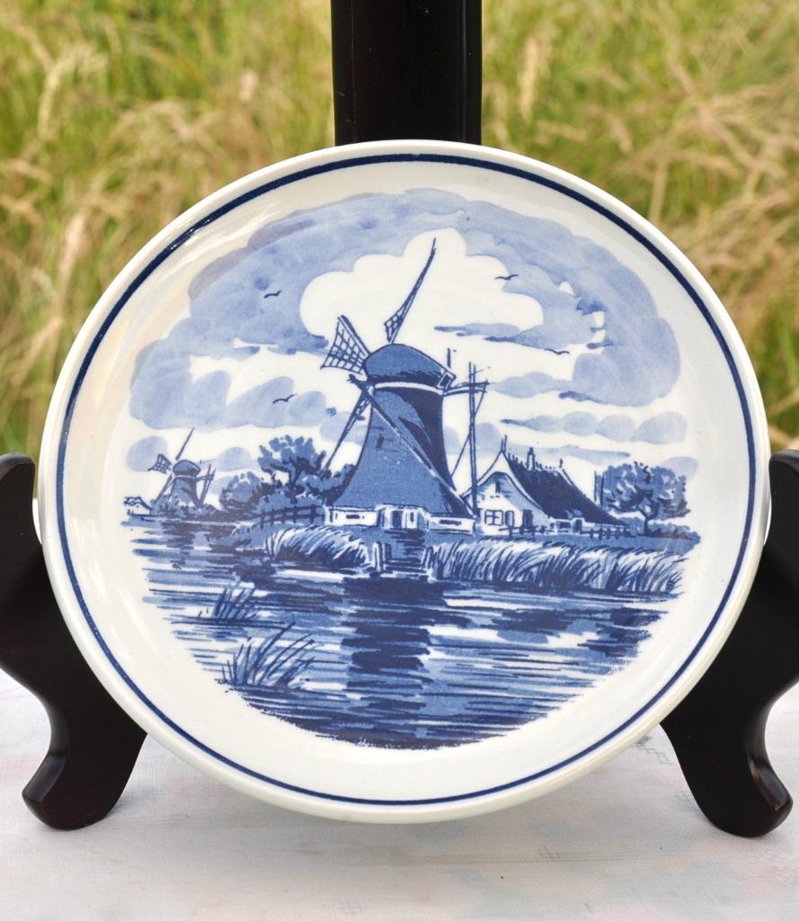petite assiette mural decorative delft blauw, Ophalen of Verzenden
