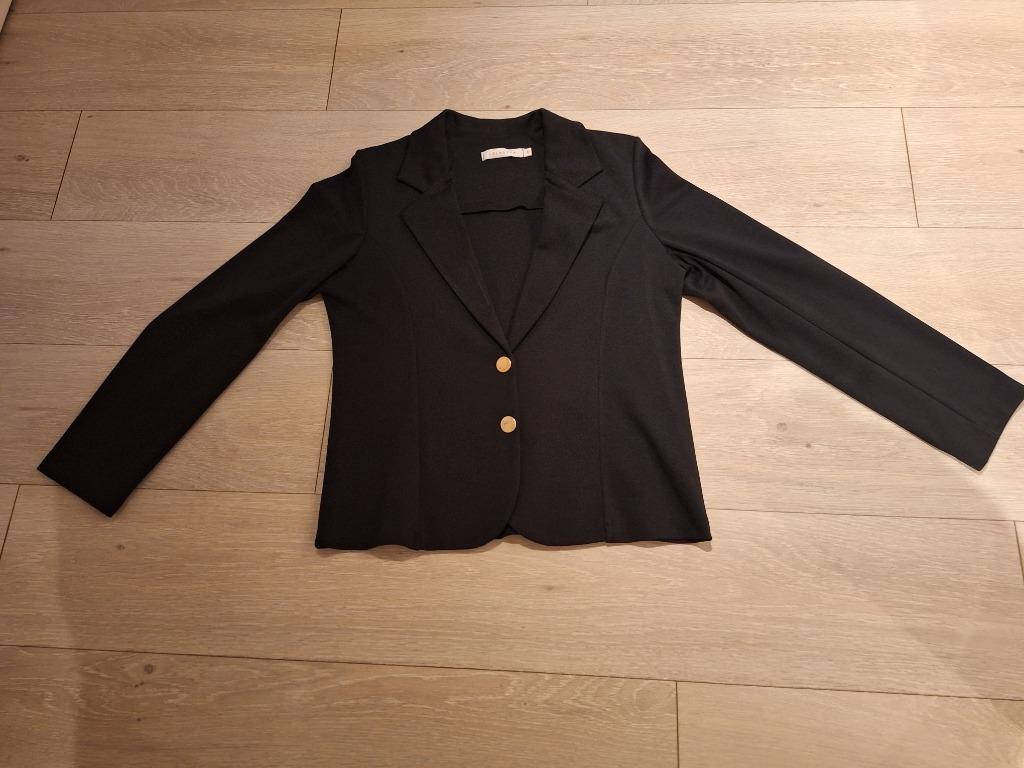 Blazer, merk Lola Liza, maat 38, zwart met gouden knopen, Kleding | Dames, Maat 38/40 (M), Lola & Liza, Zwart, Nieuw