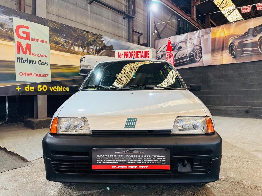 FIAT Cinquecento - 900cc - Ancetre - GARANTIE, Auto's, Zwart, https://public.car-pass.be/vhr/58fa4831-bbe4-405f-b75e-5c5ac780376c