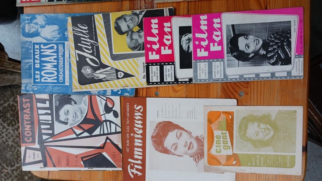 FILMMAGAZINES. VARIA., Boeken, Tijdschriften en Kranten, Ophalen