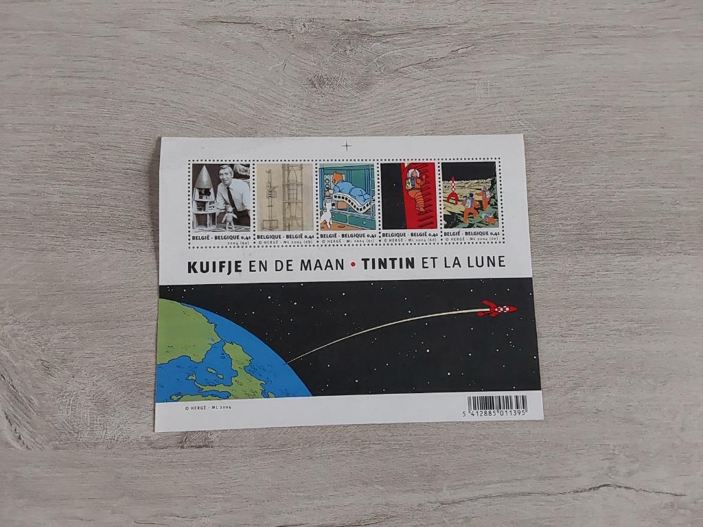 Postzegels kuifje, Enlèvement, Tintin, Neuf