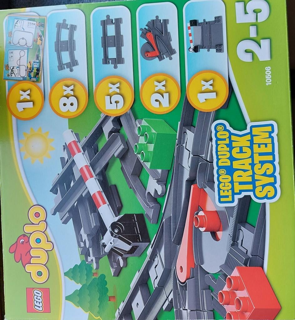 Lego duplo extra sporenset nr 10506, Kinderen en Baby's, Ophalen of Verzenden, Zo goed als nieuw, Duplo