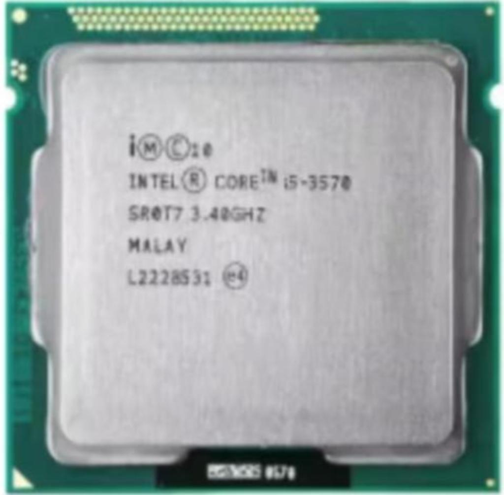 Intel Core i5 3570 3.4GHz CPU met Socket LGA 1155, Computers en Software, Ophalen of Verzenden, Gebruikt, 3 tot 4 Ghz