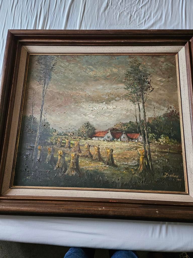Antiek schilderij DUBOIS XXL, Ophalen