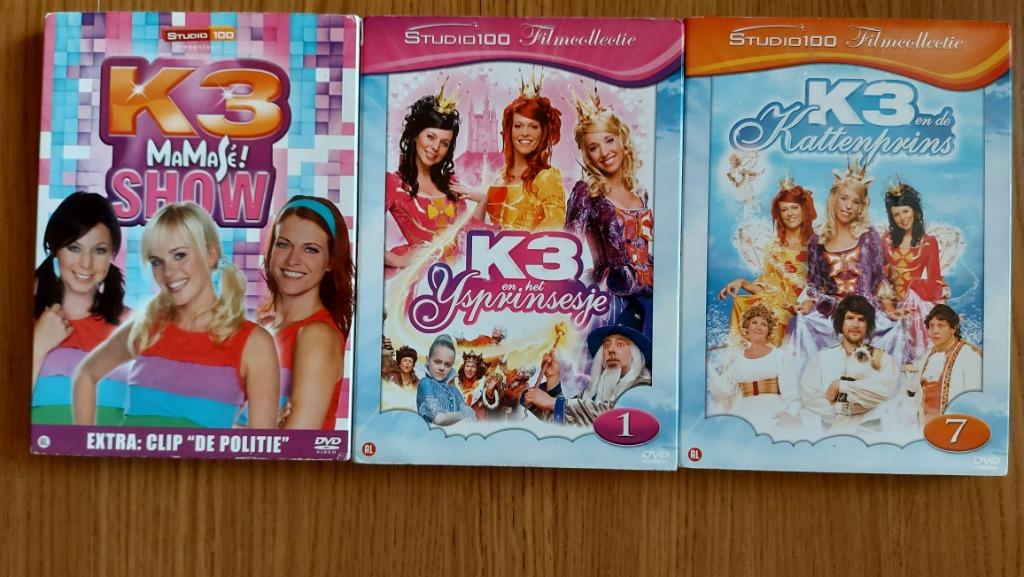 DVD's Mega Mindy, Mega Toby, K3, Amika, Pokémon, Cd's en Dvd's, Avontuur, Alle leeftijden, Ophalen of Verzenden, Zo goed als nieuw