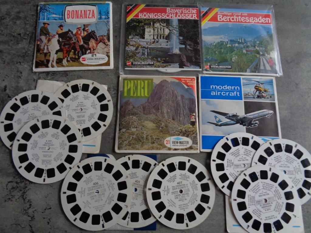 VIEW-MASTER LOT REELS SCHIJVEN, Antiek en Kunst, Ophalen of Verzenden