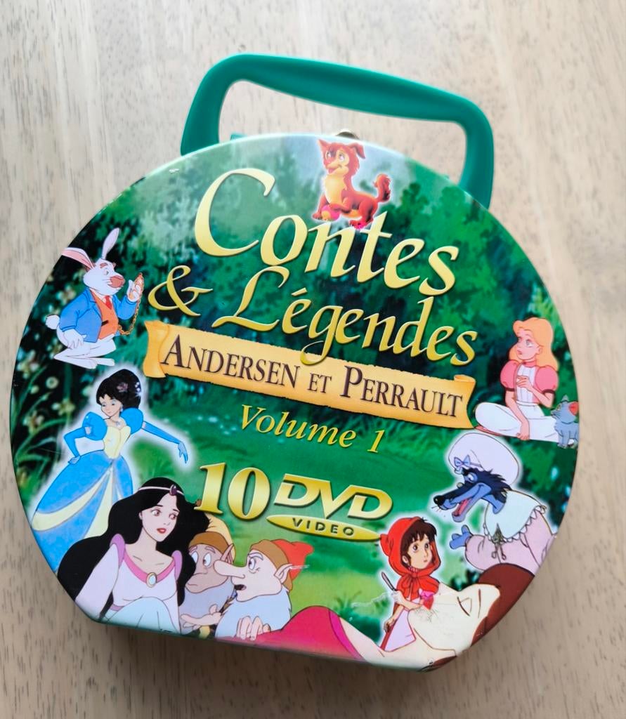 Coffret contes et légendes 10 DVD pour enfants, Enlèvement, Comme neuf