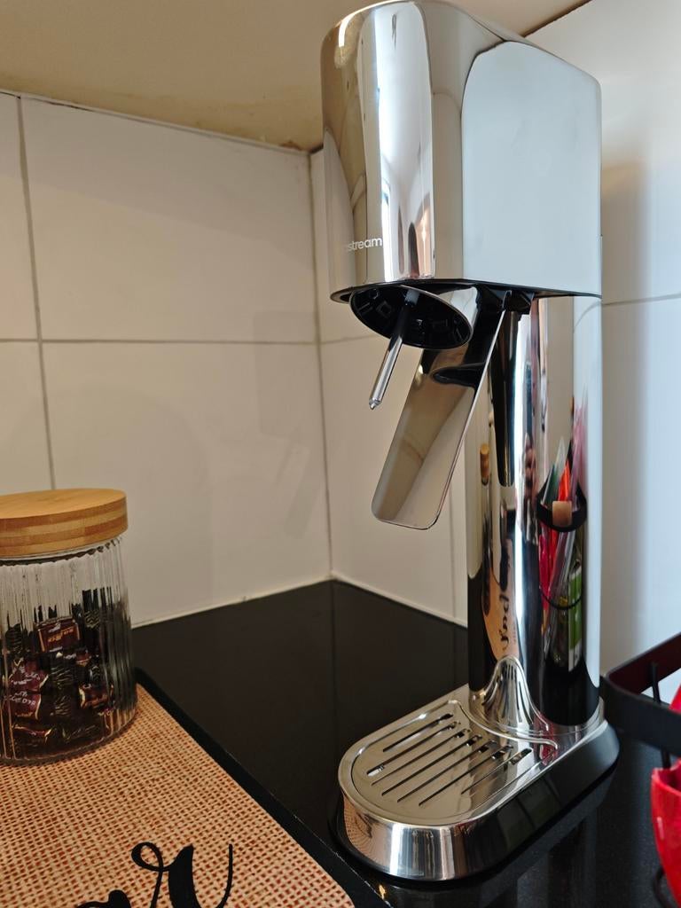 Nieuw in doos Sodastream Enso Premium (RVS editie), Electroménager, Machines à eau pétillante, Enlèvement