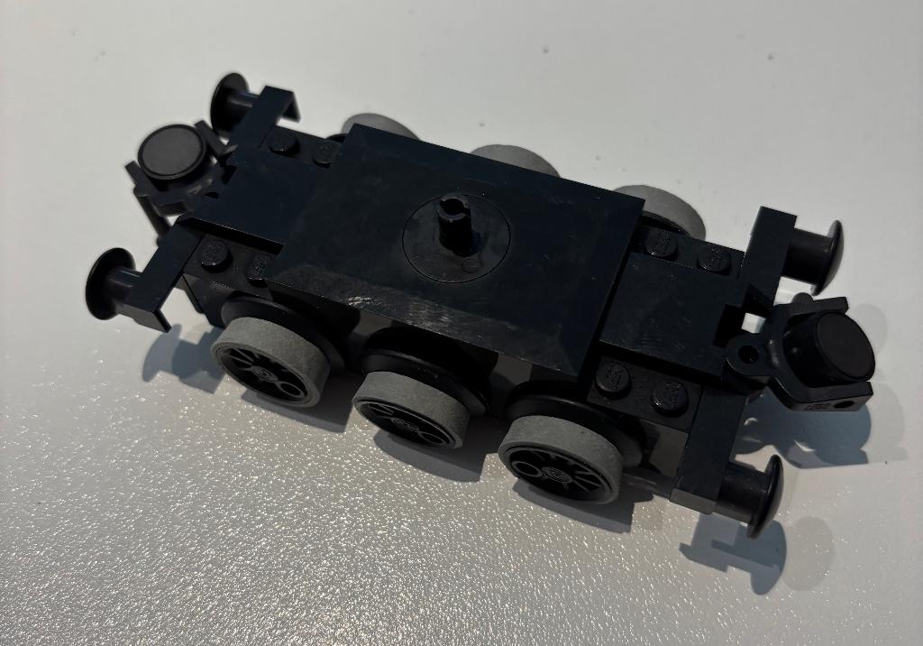 LEGO 12 VOLT treinmotor (zwart), Enlèvement ou Envoi, Utilisé, Briques en vrac, Lego