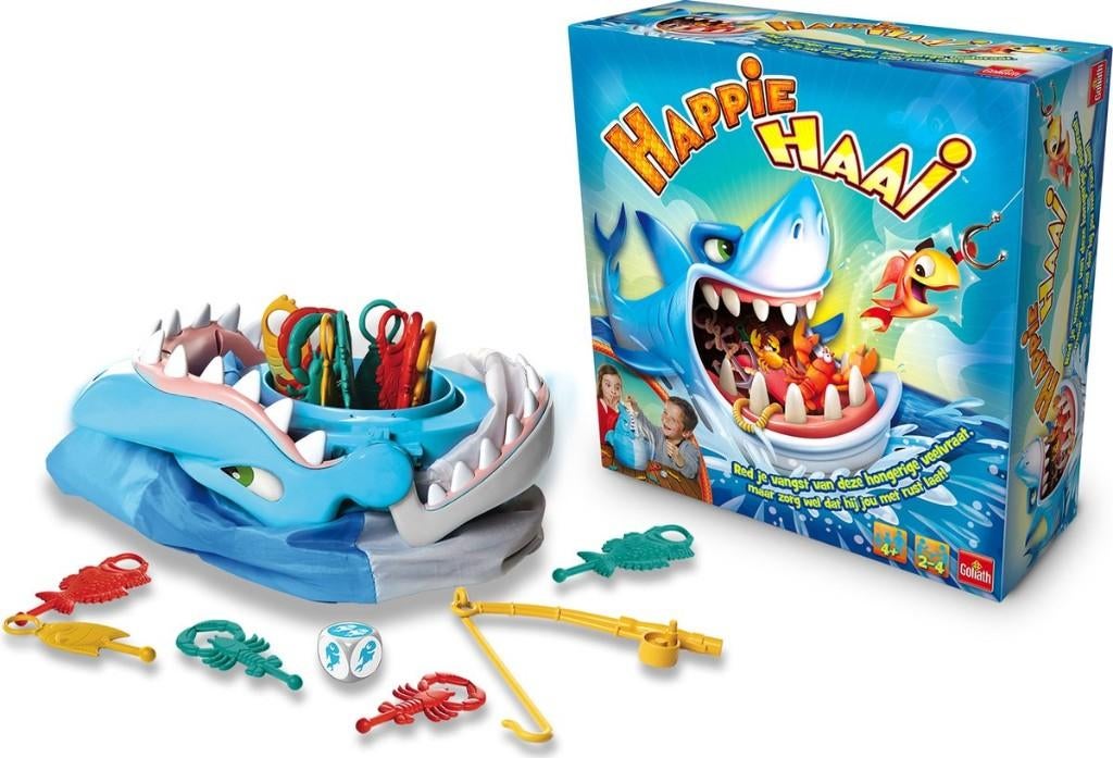 Goliath Happie Haai kinderspel - NIEUW, Hobby & Loisirs créatifs, Jeux de société | Jeux de plateau, Neuf, Enlèvement ou Envoi