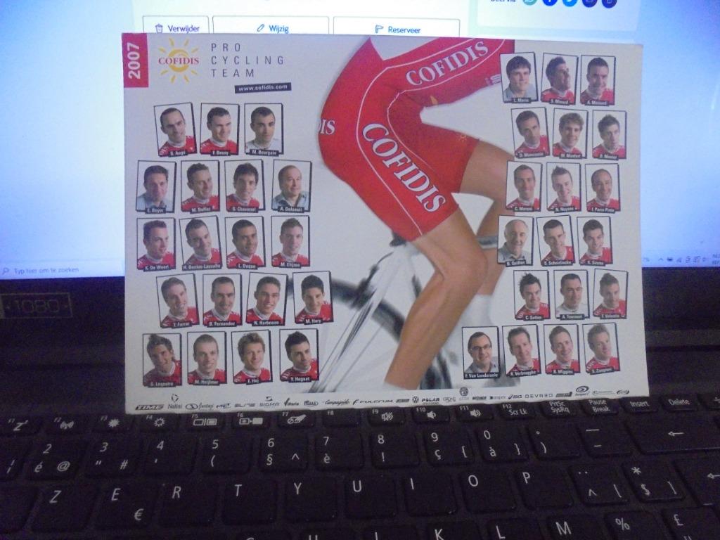 Cofidis 2007, Enlèvement ou Envoi, Comme neuf, Gravure