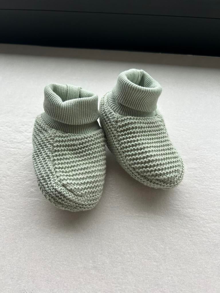 Babyslofjes, Kinderen en Baby's, Babykleding | Schoentjes en Sokjes, Ophalen, Zo goed als nieuw, Slofjes