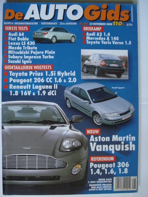 AutoGids 551, Envoi, Utilisé, Général