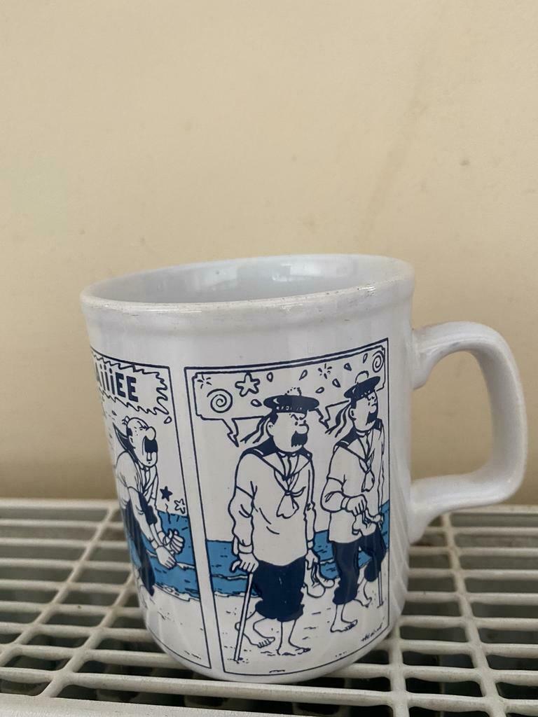 Ancienne tasse tintin excellent état, Tintin, Comme neuf