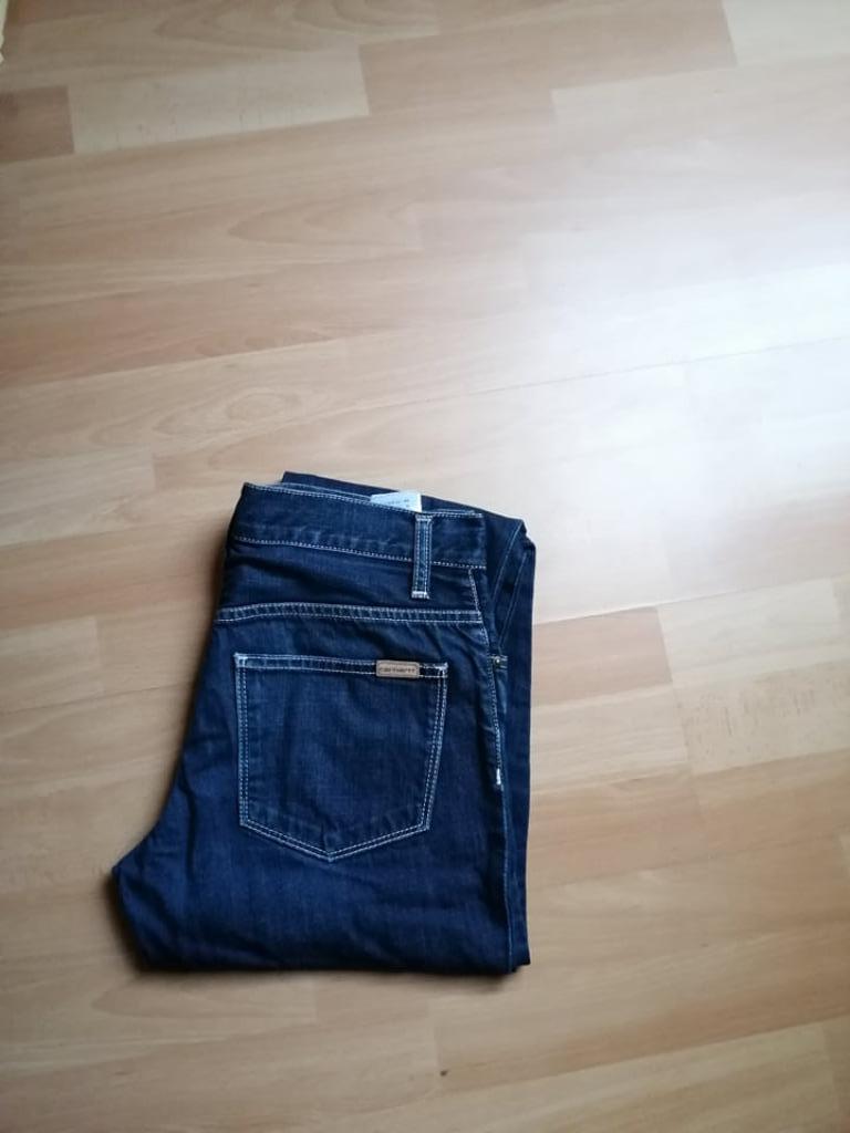 JEANSBROEK MERK CARHARTT – MAAT 29/32, Enlèvement ou Envoi, Porté, W32 (confection 46) ou plus petit, Carhartt