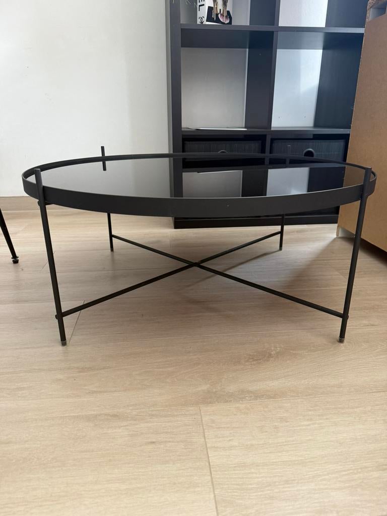 Salontafel van Zuiver, Huis en Inrichting, Ophalen, Gebruikt, Glas