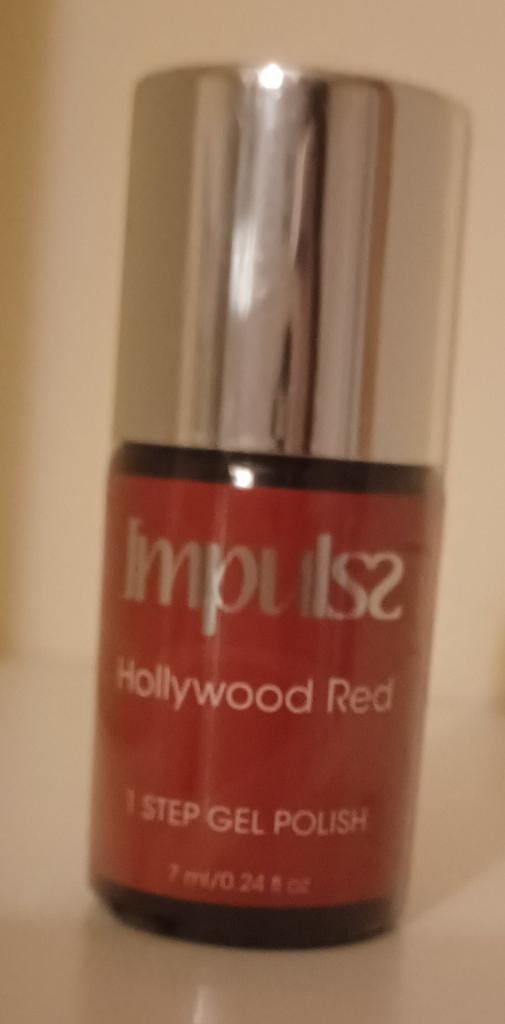 1 step gel polish, nieuw, Hollywood red, Ophalen of Verzenden