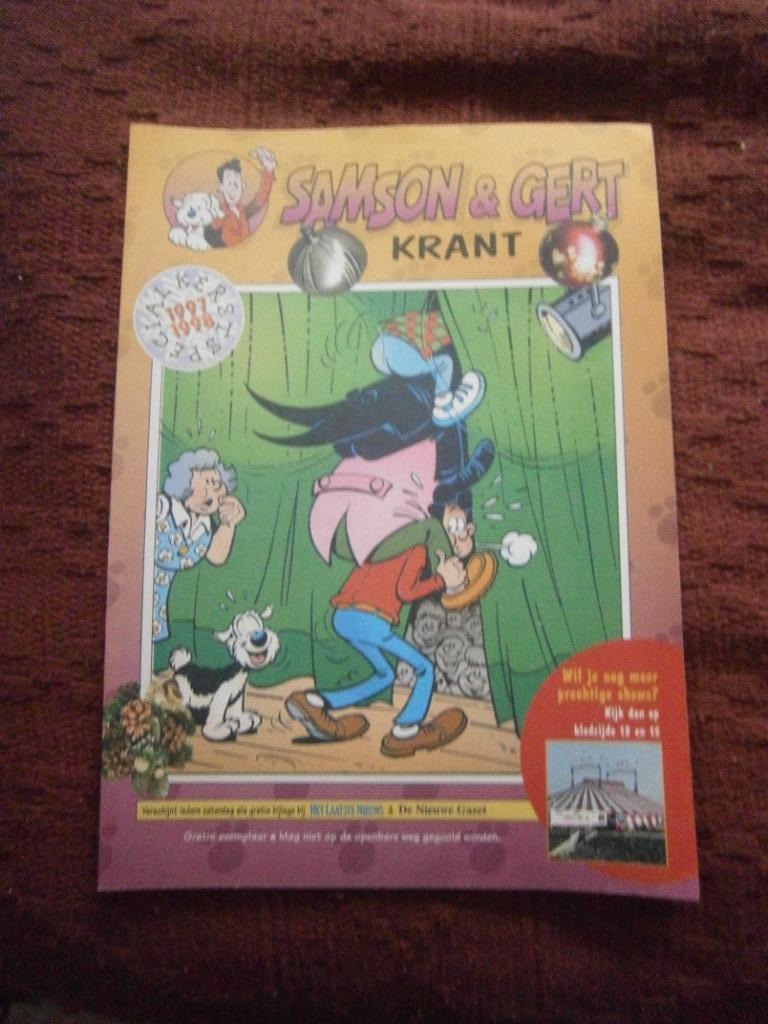 Samson & Gert, Ophalen, Gelezen, Krant
