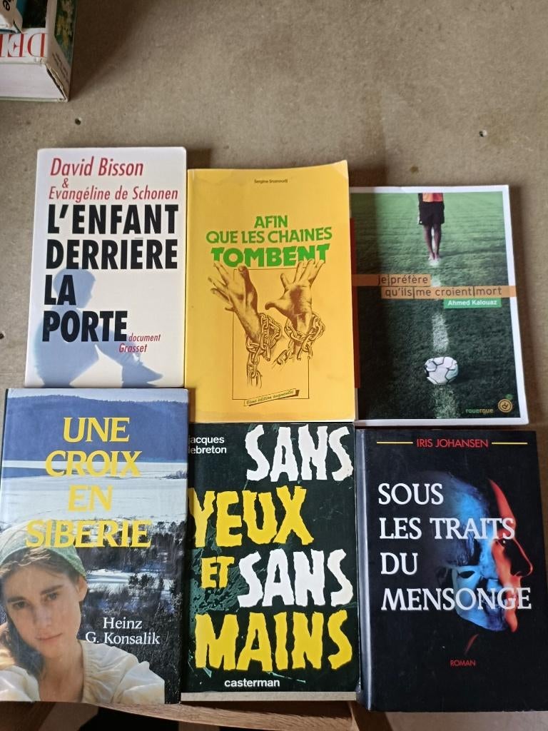 Livres à donner, Enlèvement, Utilisé, Divers auteurs