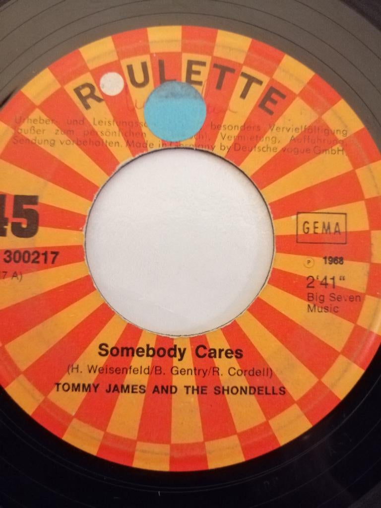 Vinyle Tommy James and the shondells, Enlèvement, Utilisé