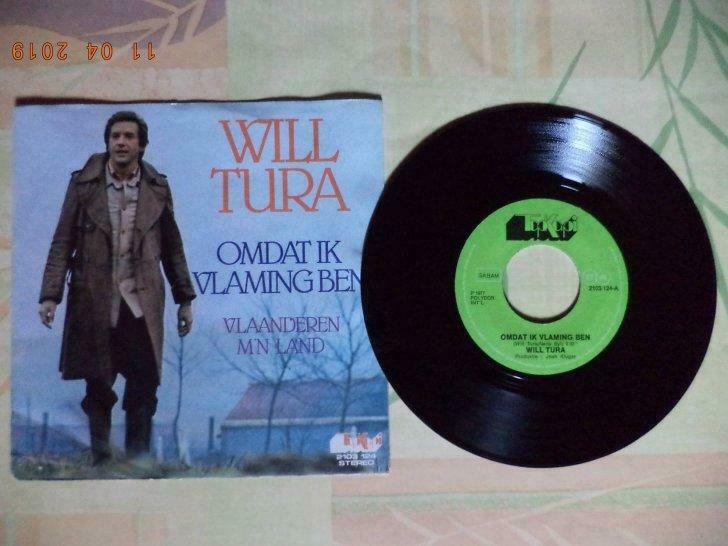 Single: Will TURA: Omdat ik Vlaming ben-Vlaanderen m'n land., Cd's en Dvd's, Vinyl | Verzamelalbums, Ophalen of Verzenden, Gebruikt