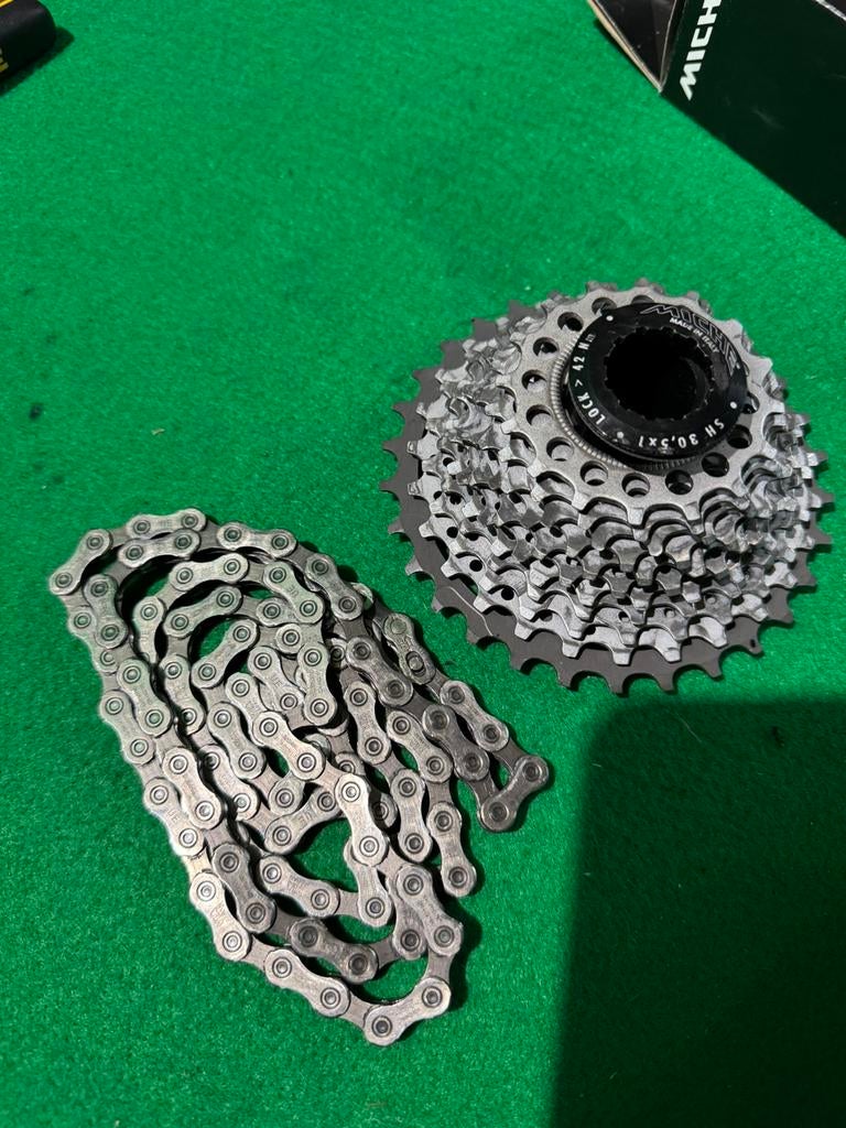 Cassette Miche Aspiranten 11sp, Fietsen en Brommers, Ophalen of Verzenden, Zo goed als nieuw, Overige typen
