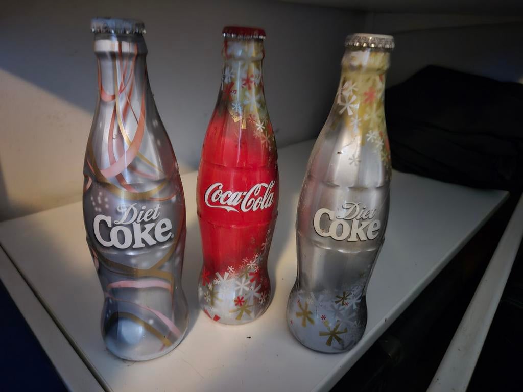 3 Coca-Cola flesjes, Verzenden