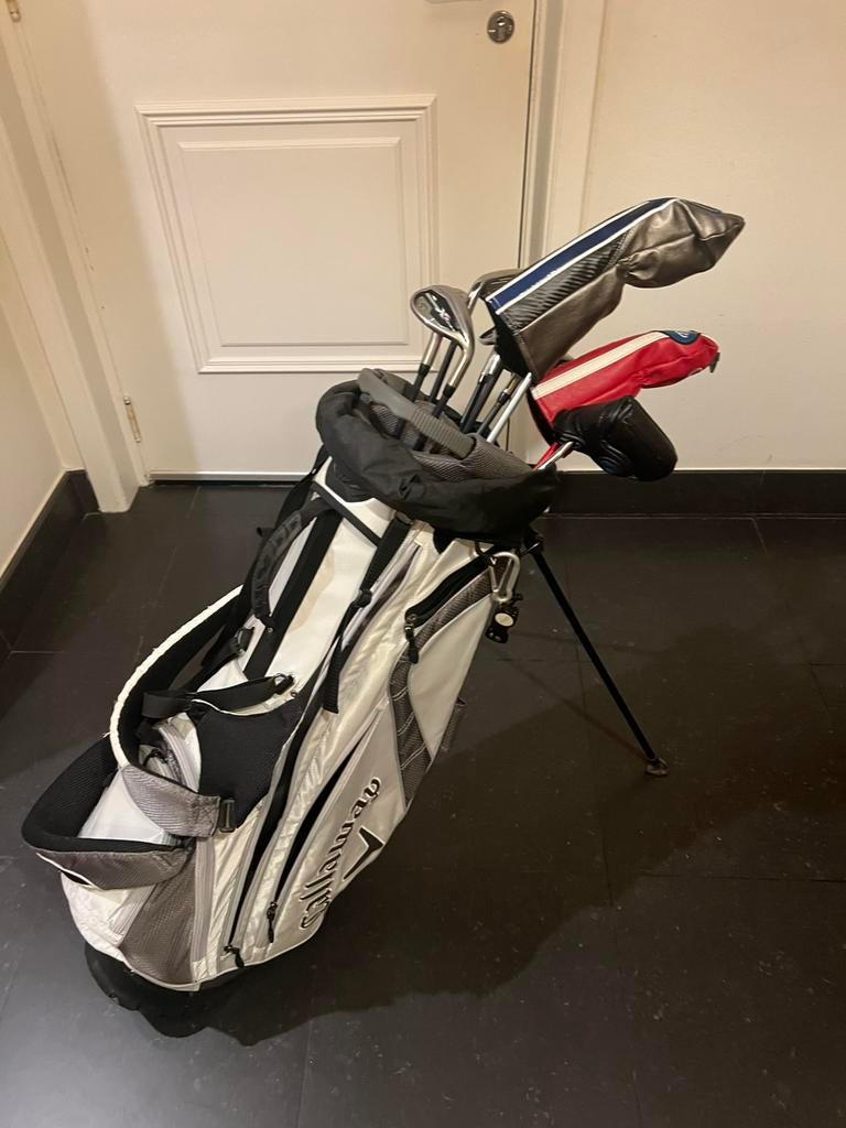 Callaway Project Graphite XR 6.0 S Flex SET incl trolley!!!, Ophalen, Zo goed als nieuw, Set, Callaway