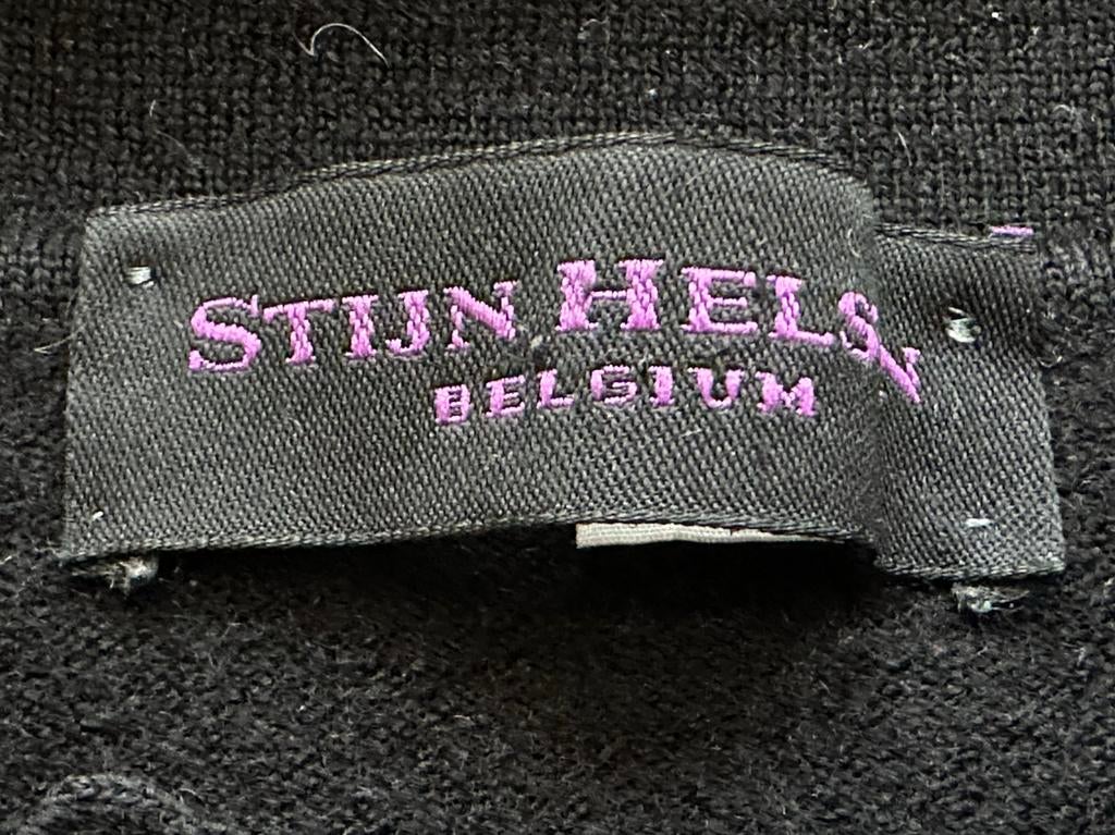 Exclusieve wollen cardigan Stijn Helsen in perfecte staat, Kleding | Heren, Zwart, Stijn Helsen, Ophalen of Verzenden, Zo goed als nieuw