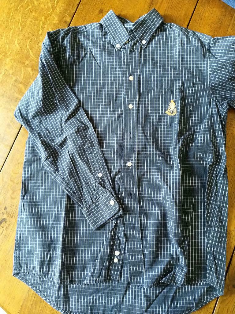 Tintin chemise, Ophalen of Verzenden, Zo goed als nieuw, Jongen, Overhemd of Blouse