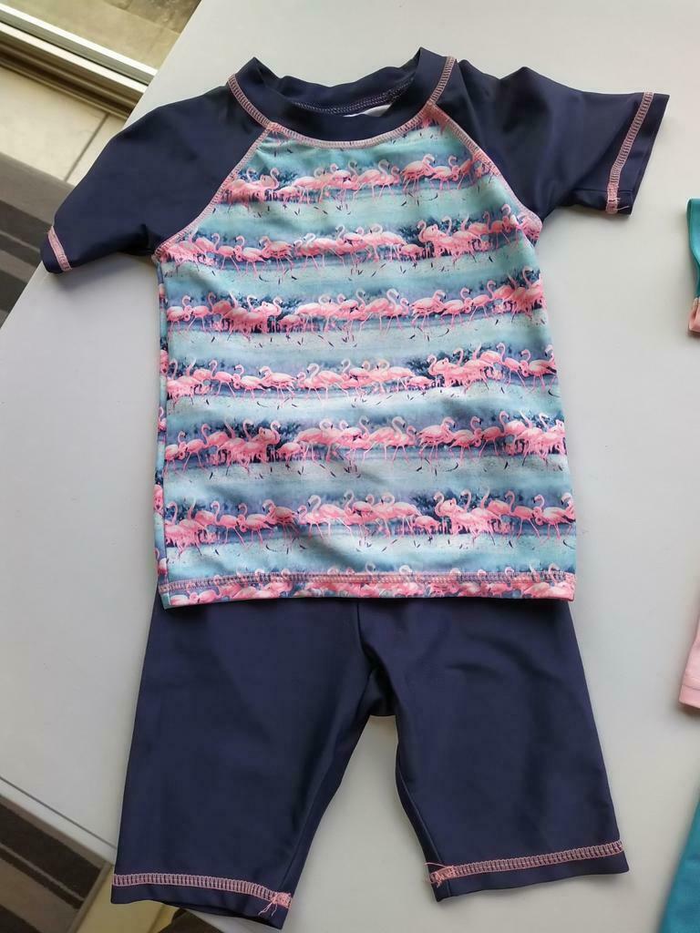 Uv zwempak broek en bloes 98/104, Kinderen en Baby's, Ophalen of Verzenden, Zo goed als nieuw, Broek