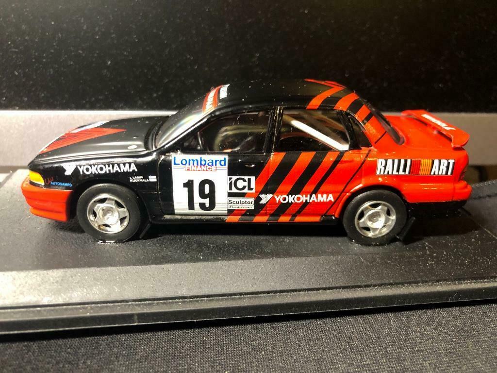 TROFEU Mitsubishi Galant VR-4 RAC Rally Yokohama 1992, Hobby en Vrije tijd, Modelauto's | 1:43, Gebruikt, Auto, Ophalen of Verzenden