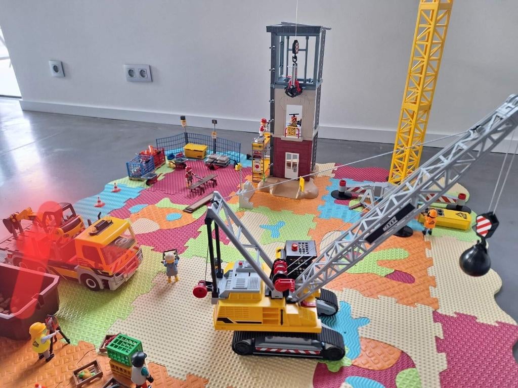 Playmobil werkmannen, Kinderen en Baby's, Speelgoed | Playmobil, Ophalen, Nieuw, Complete set