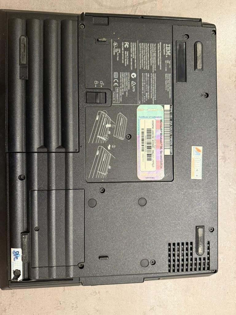 IBM ThinkPad i-Series, Ophalen, IBM ThinkPad