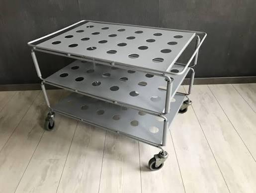 Vintage trolley van Niels Gammelgaard, Huis en Inrichting, Tafels | Bijzettafels, Ophalen, Zo goed als nieuw