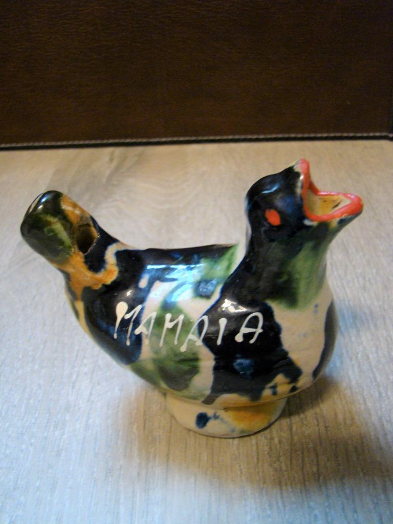 beeldje Mamaia eend / gans / vogel = 9x8 cm, Enlèvement ou Envoi, Comme neuf, Animal