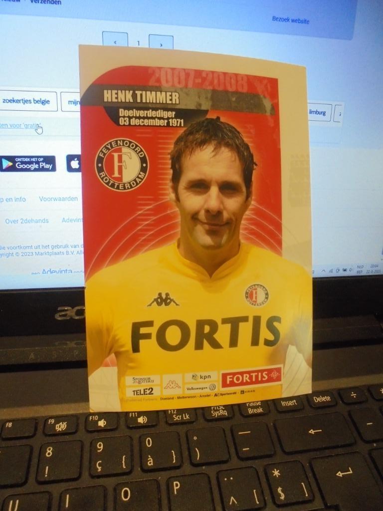 Henk Timmer, Verzamelen, Ophalen of Verzenden, Zo goed als nieuw, Poster, Plaatje of Sticker