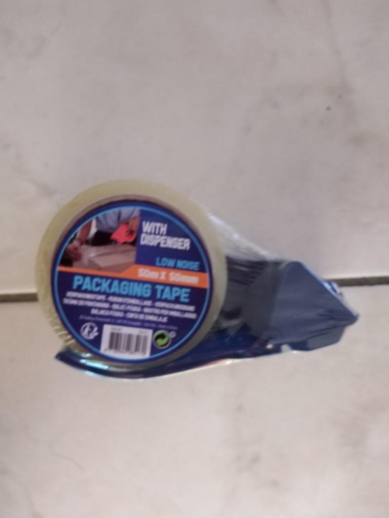 packaging tape met dispenser nieuw(doos okt2024), Ophalen, Nieuw