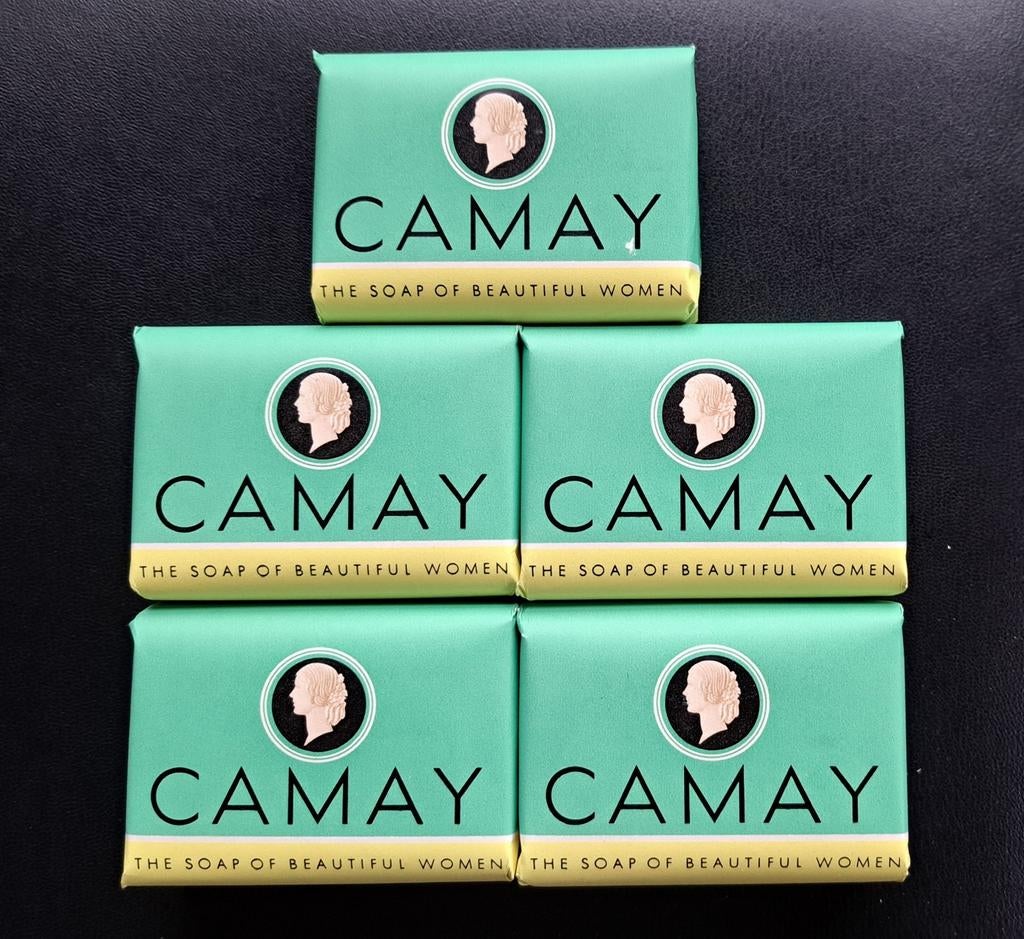 5 savons Camay US WWII superbes, Collections, Enlèvement ou Envoi