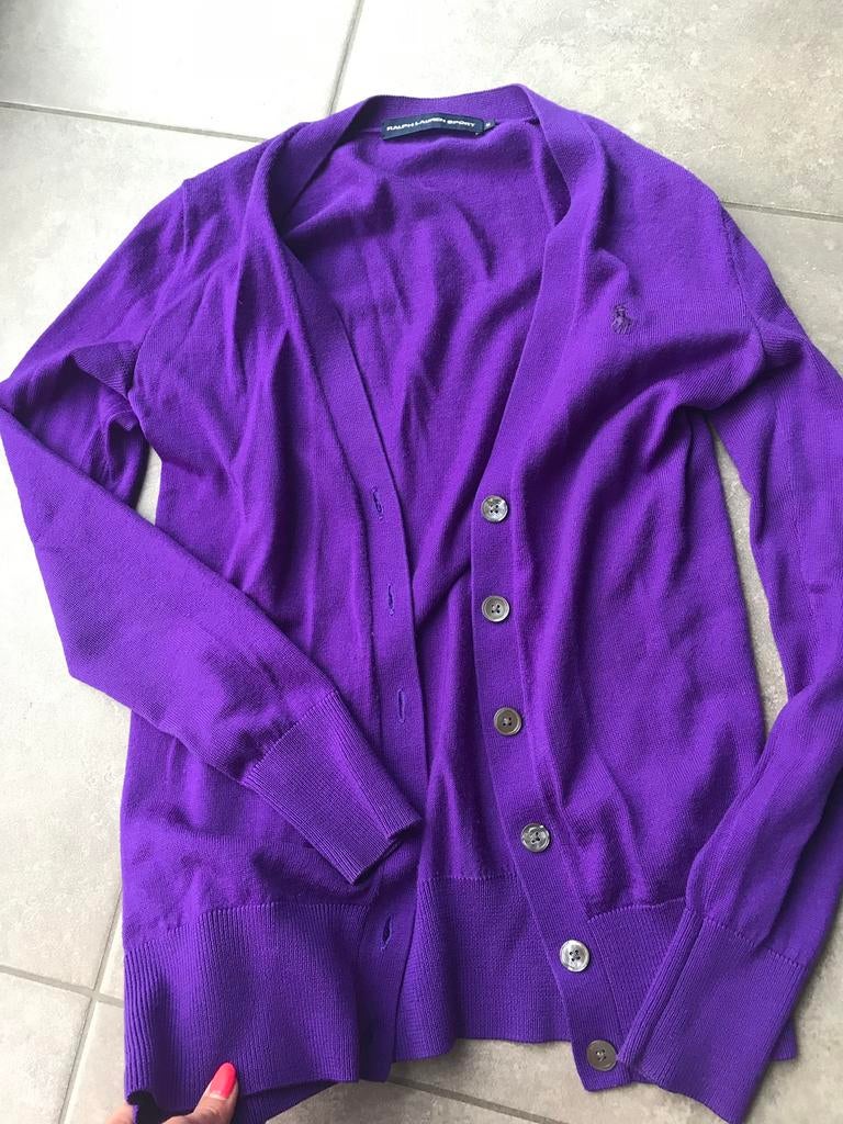 Vest ralph Lauren, Ophalen of Verzenden, Zo goed als nieuw, Paars