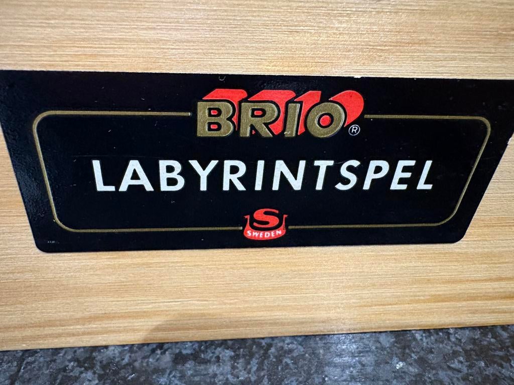 Spel labyrint, Kinderen en Baby's, Speelgoed | Houten speelgoed, Ophalen, Zo goed als nieuw