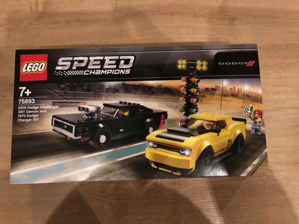 LEGO 75893 2018 Dodge Challenger 1970 Dodge Charger nieuw, Kinderen en Baby's, Ophalen of Verzenden, Nieuw, Complete set, Lego